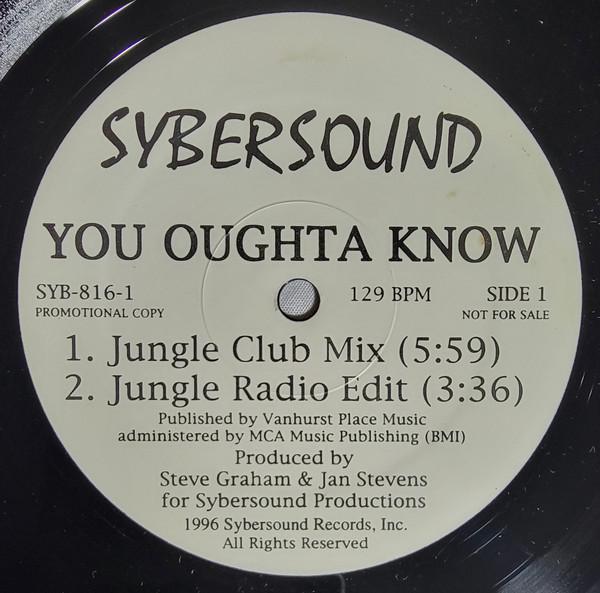 12inch Record SYBERSOUND - You Oughta Know SYB8161 Sybersound Reco 1996 US Dance & Electronica Used
12inch Record SYBERSOUND - You Oughta Know SYB8161 Sybersound Reco 1996 US Dance & Electronica Used