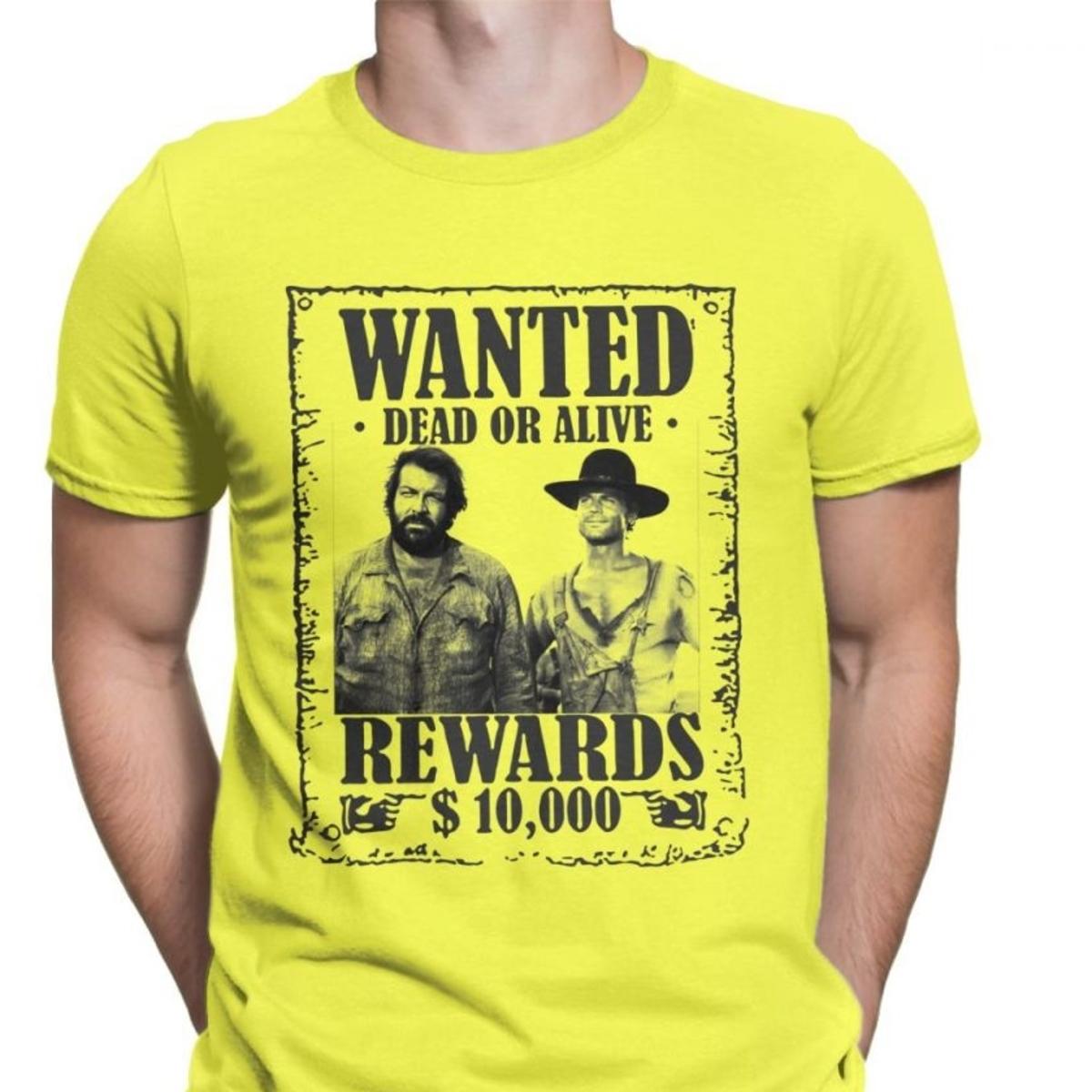 Bud Spencer Terence Hill Wanted Lo Chimavano Epic Movie T Shirt Men Graphic Vintage T Shirt Premium Cotton Tshirts 2XL
Bud Spencer Terence Hill Wanted Lo Chimavano Epic Movie T Shirt Men Graphic Vintage T Shirt Premium Cotton Tshirts 2XL