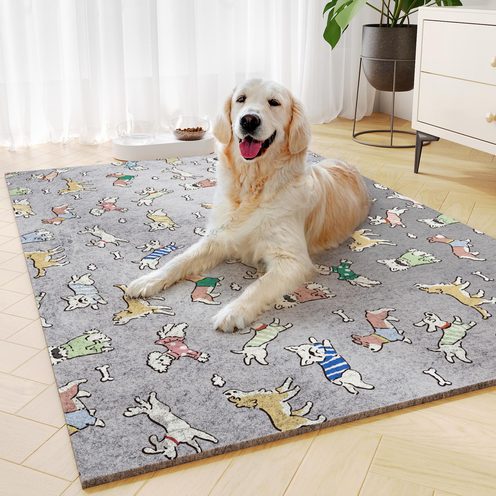 Thermal Pet Sleeping Mat for Dogs & Cats - Durable Crate/Kennel/Bed Pad, All-Season Floor Mat for Warmth & Comfort 45x60cm
Thermal Pet Sleeping Mat for Dogs & Cats - Durable Crate/Kennel/Bed Pad, All-Season Floor Mat for Warmth & Comfort 45x60cm