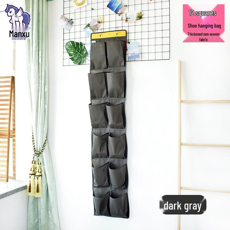 24-Pocket Over-the-Door Shoe Organizer with Mesh Pockets, Non-Woven Hanging Bag for Wall or Door.
24-Pocket Over-the-Door Shoe Organizer with Mesh Pockets, Non-Woven Hanging Bag for Wall or Door.