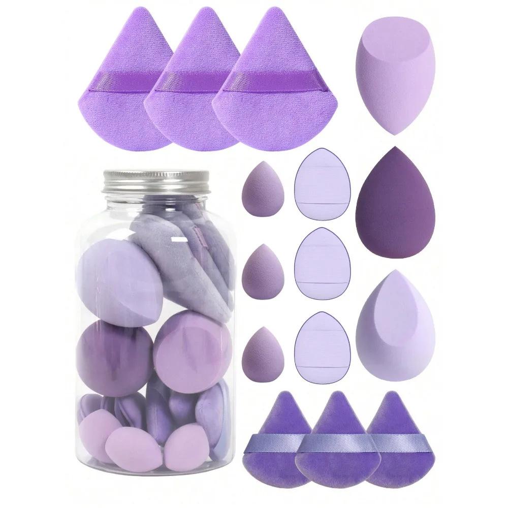 Makeup Sponge Set Triangle Puff 15 Pcs for Liquid, Cream, and Powder, Multi-colored Makeup Sponges and Mini Sponge фіолетовий
Makeup Sponge Set Triangle Puff 15 Pcs for Liquid, Cream, and Powder, Multi-colored Makeup Sponges and Mini Sponge фіолетовий