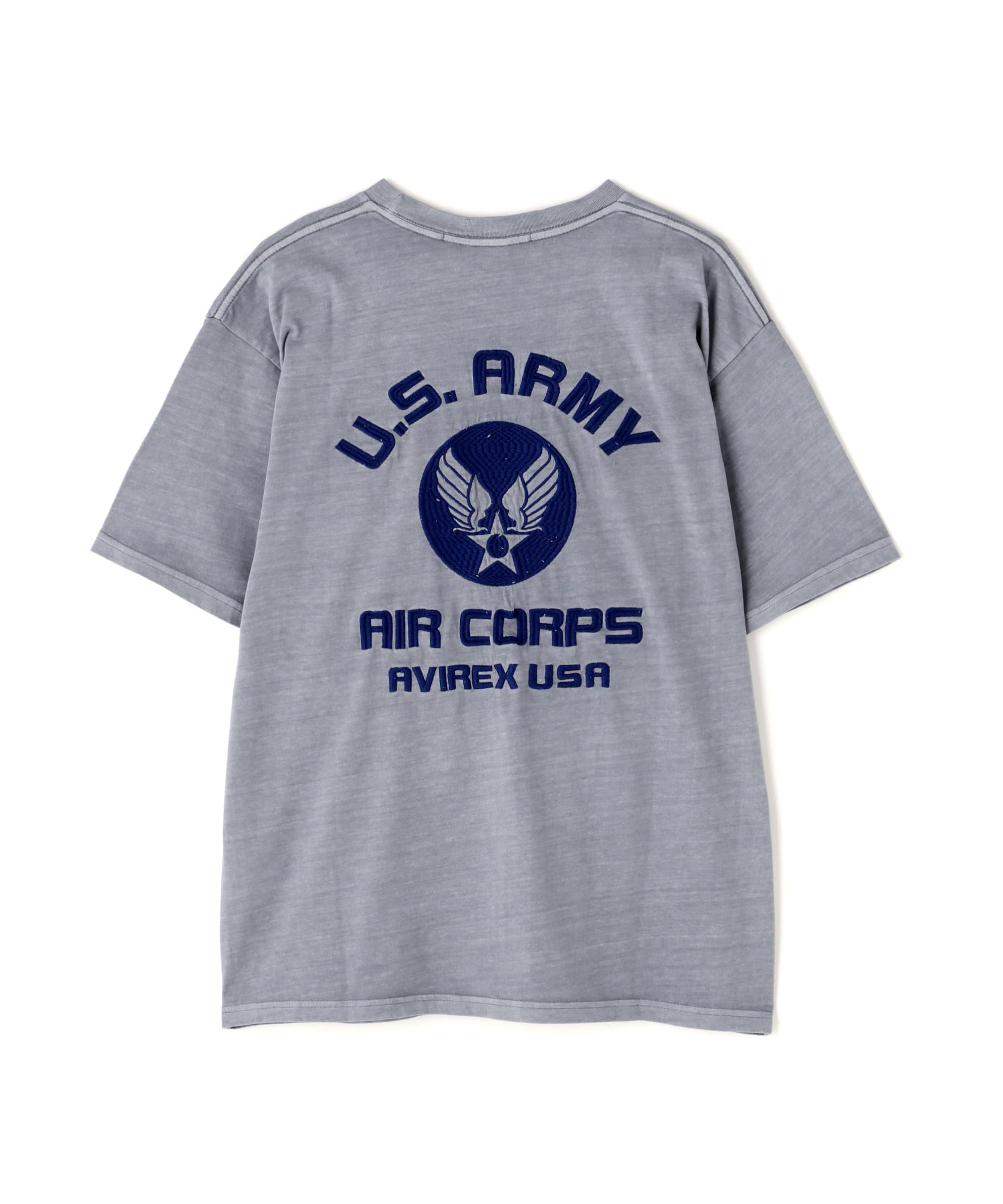 AVIREX FADE WASH EMBROIDERY T-SHIRT U.S.AAC Men s M Gray 783-5134025
AVIREX FADE WASH EMBROIDERY T-SHIRT U.S.AAC Men s M Gray 783-5134025