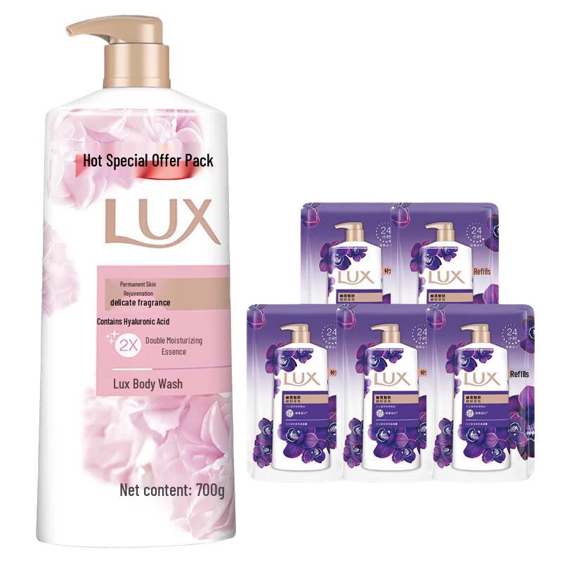LUX Deep Cleansing & Moisturizing Shower Gel
LUX Deep Cleansing & Moisturizing Shower Gel