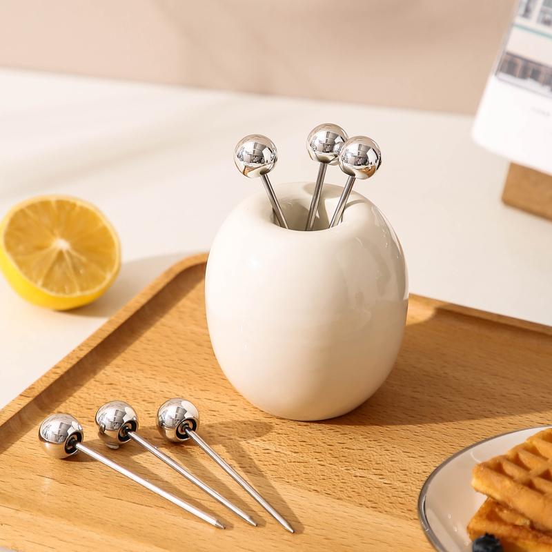 Luxury Stainless Steel Fruit Fork Set Home Dessert Fork Cute Fruit Fork Kitchen Table Tableware Home Decoration Accessories
Luxury Stainless Steel Fruit Fork Set Home Dessert Fork Cute Fruit Fork Kitchen Table Tableware Home Decoration Accessories