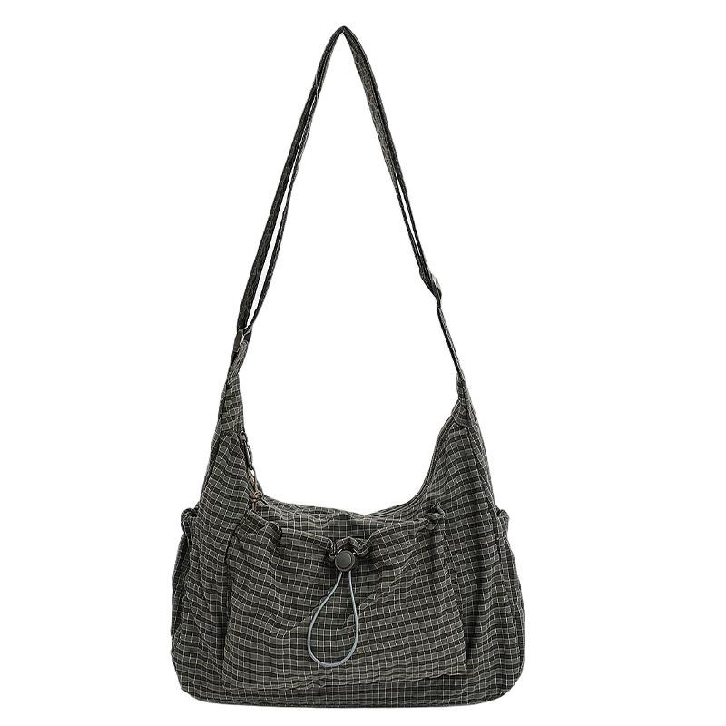 Minimalist Plaid Canvas Bag for Women, Large Capacity Shoulder Crossbody Bag, High-End Commute Dumpling Bag with Zip Closure зелёный
Minimalist Plaid Canvas Bag for Women, Large Capacity Shoulder Crossbody Bag, High-End Commute Dumpling Bag with Zip Closure зелёный