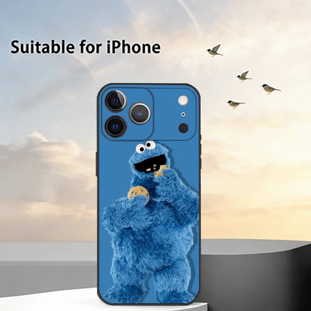 Cookie Monster Funny Phone Case For iPhone 17,16,15,14,13,12,11 Plus,Pro Max,XS,Soft Silicone Black Cover iPhone16promax
Cookie Monster Funny Phone Case For iPhone 17,16,15,14,13,12,11 Plus,Pro Max,XS,Soft Silicone Black Cover iPhone16promax
