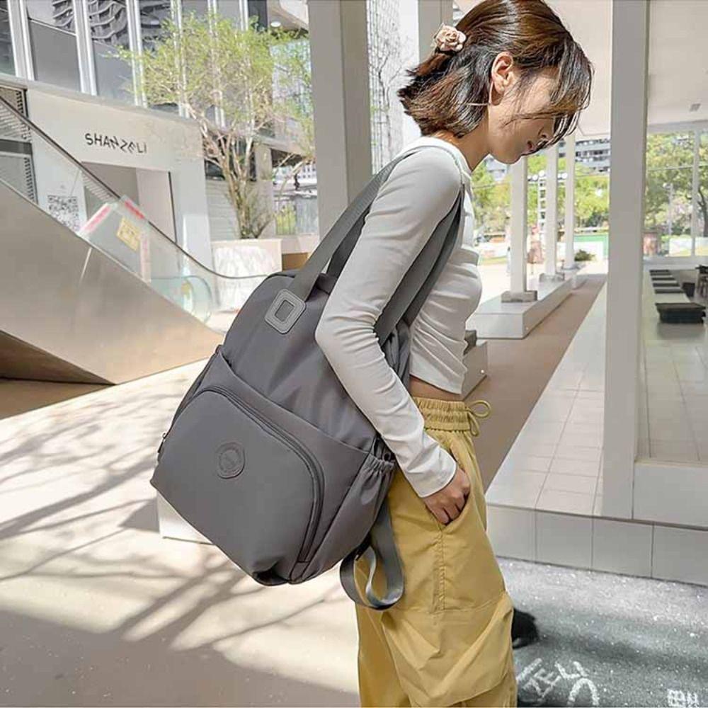 Korean Style Sport Nylon Backpack Large Capacity Fitness Bag Travel Shoulder Bag Office Worker чорний
Korean Style Sport Nylon Backpack Large Capacity Fitness Bag Travel Shoulder Bag Office Worker чорний