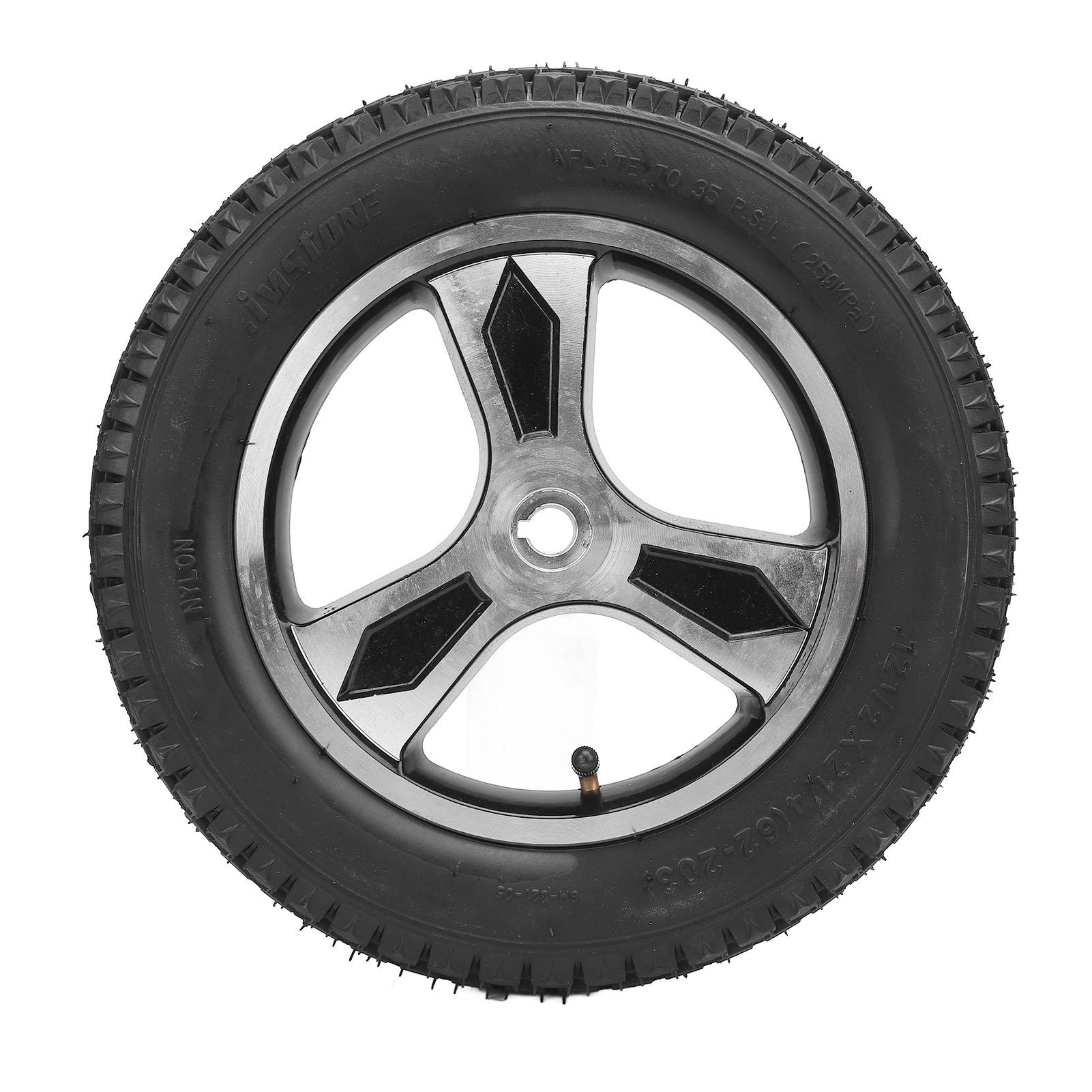 Heavy Duty Wheel Hub Tire Anti Slip Rubber Aluminum Alloy Strong Load Bearing for 12 Inch Scooters
Heavy Duty Wheel Hub Tire Anti Slip Rubber Aluminum Alloy Strong Load Bearing for 12 Inch Scooters