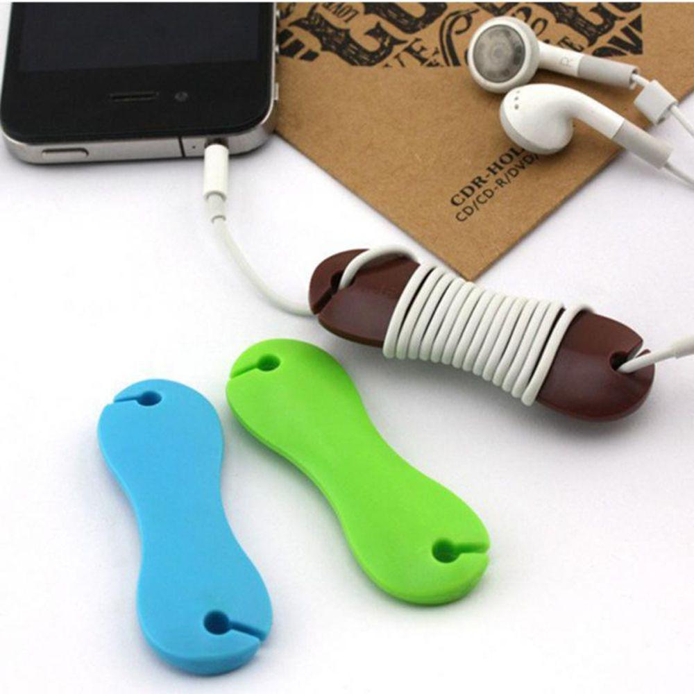Color Tidy Fixer Data Line Wire Holder Headphone Earphone Organizer Rubber Bone Shaped Cable Winder
Color Tidy Fixer Data Line Wire Holder Headphone Earphone Organizer Rubber Bone Shaped Cable Winder