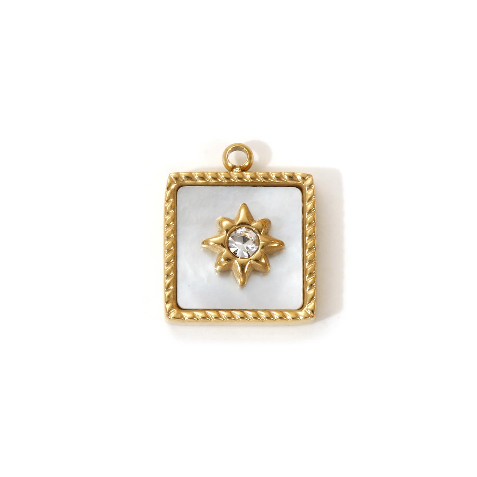 1 Piece 304 Stainless Steel Charms Real Gold Plated Conch Flower Star Pendant For Necklace Bracelet Jewelry Making
1 Piece 304 Stainless Steel Charms Real Gold Plated Conch Flower Star Pendant For Necklace Bracelet Jewelry Making