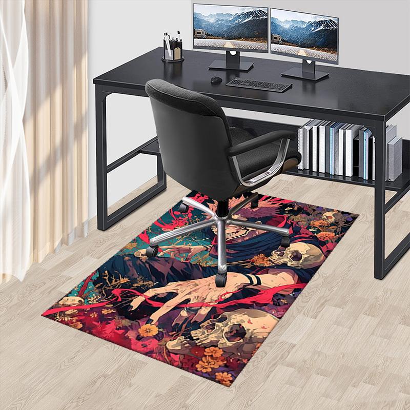 1pc Anime Cartoon Design Chair Mat, Jujutsu Kaisen Satoru Gojo Inspired Office Rug, Non-Slip Carpet for Desk, Home Decor, Living Room, Bedroom, Game R 60cm by 90cm
1pc Anime Cartoon Design Chair Mat, Jujutsu Kaisen Satoru Gojo Inspired Office Rug, Non-Slip Carpet for Desk, Home Decor, Living Room, Bedroom, Game R 60cm by 90cm