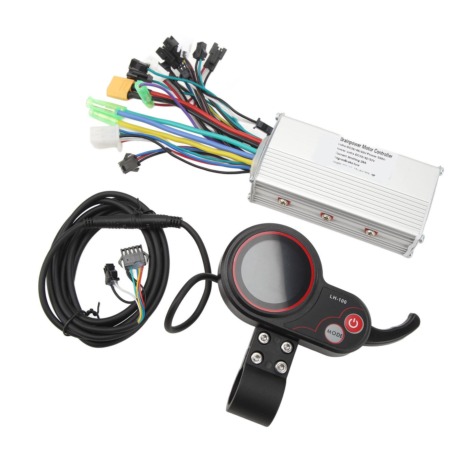 36V 48V 60V 500W 28A Brushless Speed Motor Controller Sine Wave Controller Kit with Instrument for Electric Bicycle
36V 48V 60V 500W 28A Brushless Speed Motor Controller Sine Wave Controller Kit with Instrument for Electric Bicycle