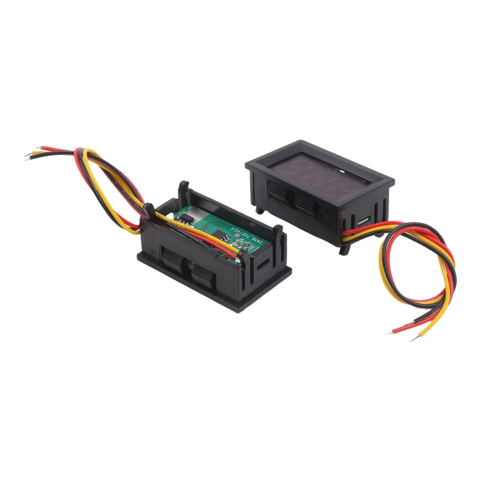 For E-bikes For Motorcycles DC Voltage Meter Battery Testing Length 20 Cm Battery Tester Display Mode LED Digital Tube China Mainland
For E-bikes For Motorcycles DC Voltage Meter Battery Testing Length 20 Cm Battery Tester Display Mode LED Digital Tube China Mainland