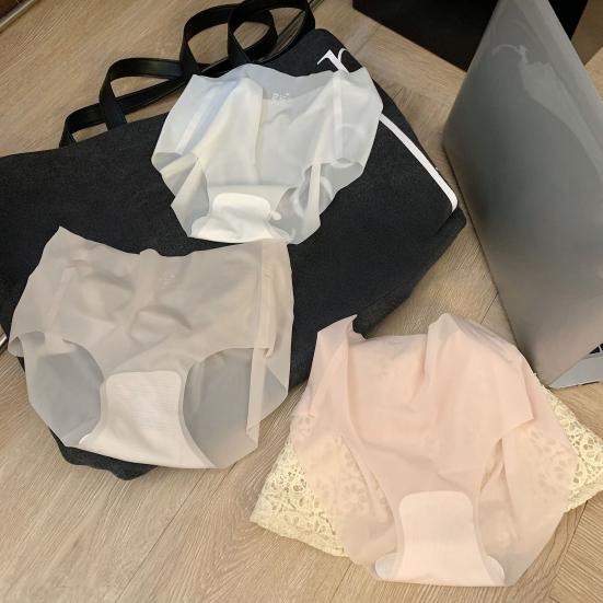 Women s Ultra Thin Ice Silk Underwear Seamless Mid Waist Briefs Quick Drying XL тілесний
Women s Ultra Thin Ice Silk Underwear Seamless Mid Waist Briefs Quick Drying XL тілесний