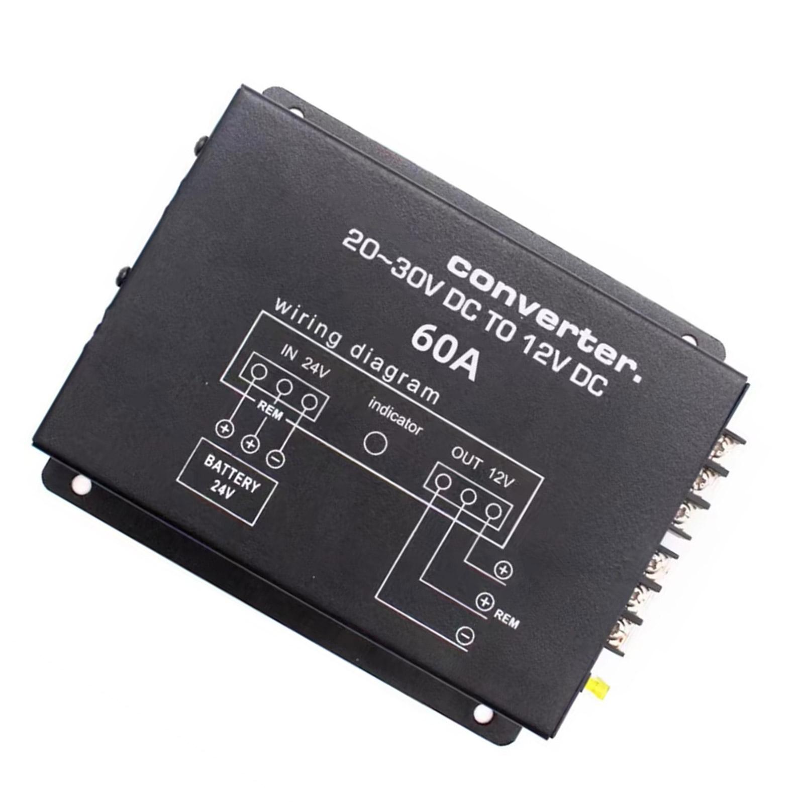Professional Power Converter Truck Voltage Step Down Unit For Trucks 60A/80A/100A, 24V To 12V 720W-1200W For Electronics
Professional Power Converter Truck Voltage Step Down Unit For Trucks 60A/80A/100A, 24V To 12V 720W-1200W For Electronics