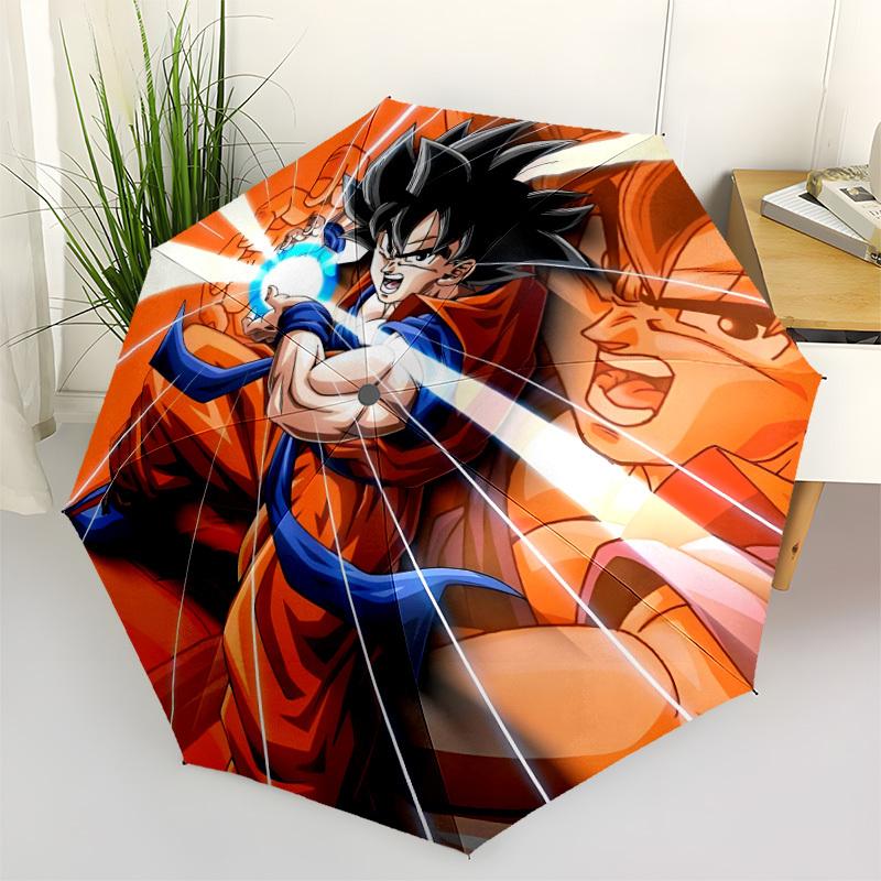 1pc Goku, DragonBall Automatic Folding Umbrella - Compact 8-Rib Design, Durable Plastic & Iron, Perfect Gift for Friends & Family, yy250923073
1pc Goku, DragonBall Automatic Folding Umbrella - Compact 8-Rib Design, Durable Plastic & Iron, Perfect Gift for Friends & Family, yy250923073
