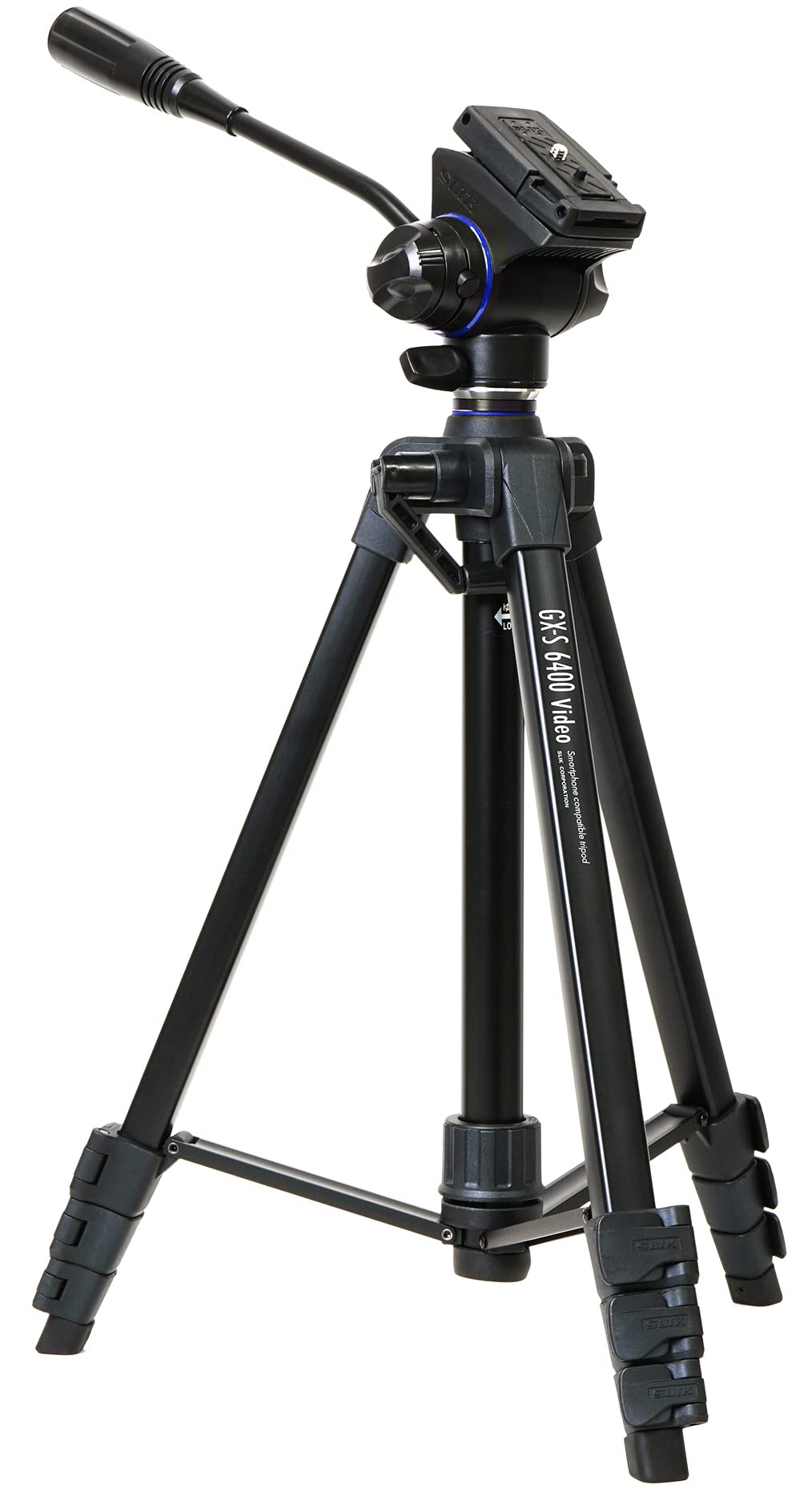 SLIK Smartphone Tripod 6400 Compatible with VIDEO cameras and video Lever lock 21mm pipe Equipped with pan head for video Overall height Quick shoe чорний
SLIK Smartphone Tripod 6400 Compatible with VIDEO cameras and video Lever lock 21mm pipe Equipped with pan head for video Overall height Quick shoe чорний