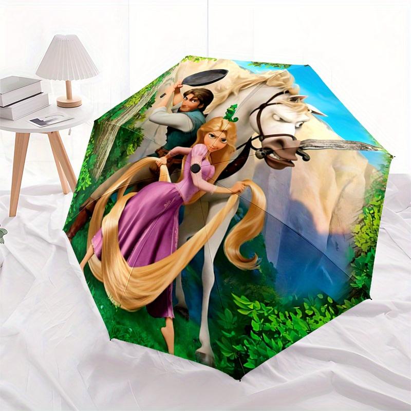 1pc Tangled Rapunzel & Flynn Rider Auto Open Close Umbrella, Portable 3-Fold Design with 8-Bone Iron Frame, Outdoor, for Fans, Travelers, Da
1pc Tangled Rapunzel & Flynn Rider Auto Open Close Umbrella, Portable 3-Fold Design with 8-Bone Iron Frame, Outdoor, for Fans, Travelers, Da