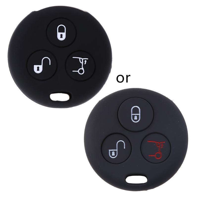 Силиконовый автомобильный чехол для ключа подходит для Benz для Smart City Fortwo чёрный
Силиконовый автомобильный чехол для ключа подходит для Benz для Smart City Fortwo чёрный