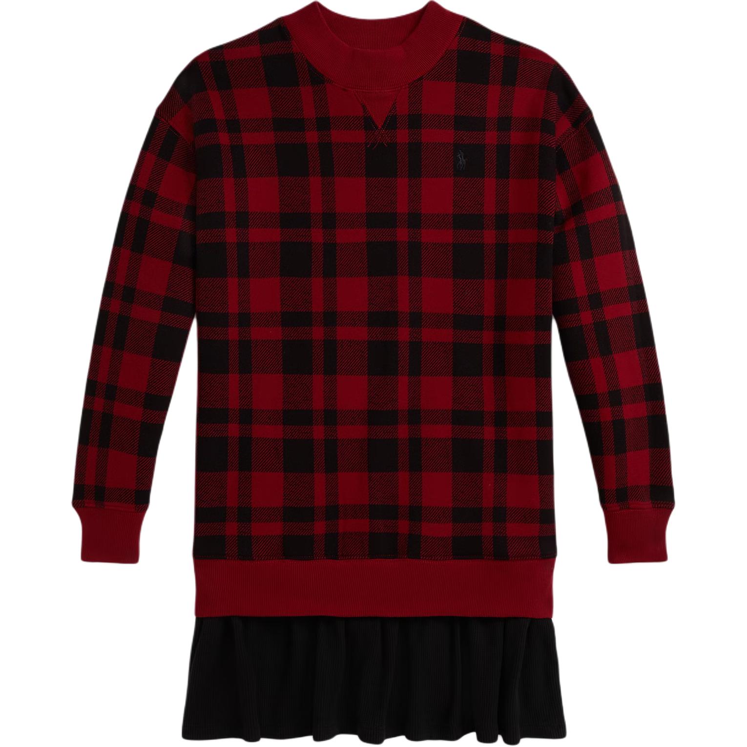 Платье с длинным рукавом в клетку из флиса Polo Ralph Lauren Детские платья 313981075-500 XL
Платье с длинным рукавом в клетку из флиса Polo Ralph Lauren Детские платья 313981075-500 XL