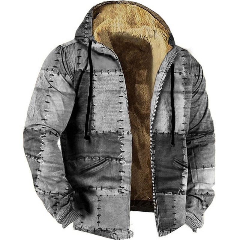 Зимняя мужская толстовка с капюшоном с принтом, куртка-кардиган на молнии XS серый
Зимняя мужская толстовка с капюшоном с принтом, куртка-кардиган на молнии XS серый