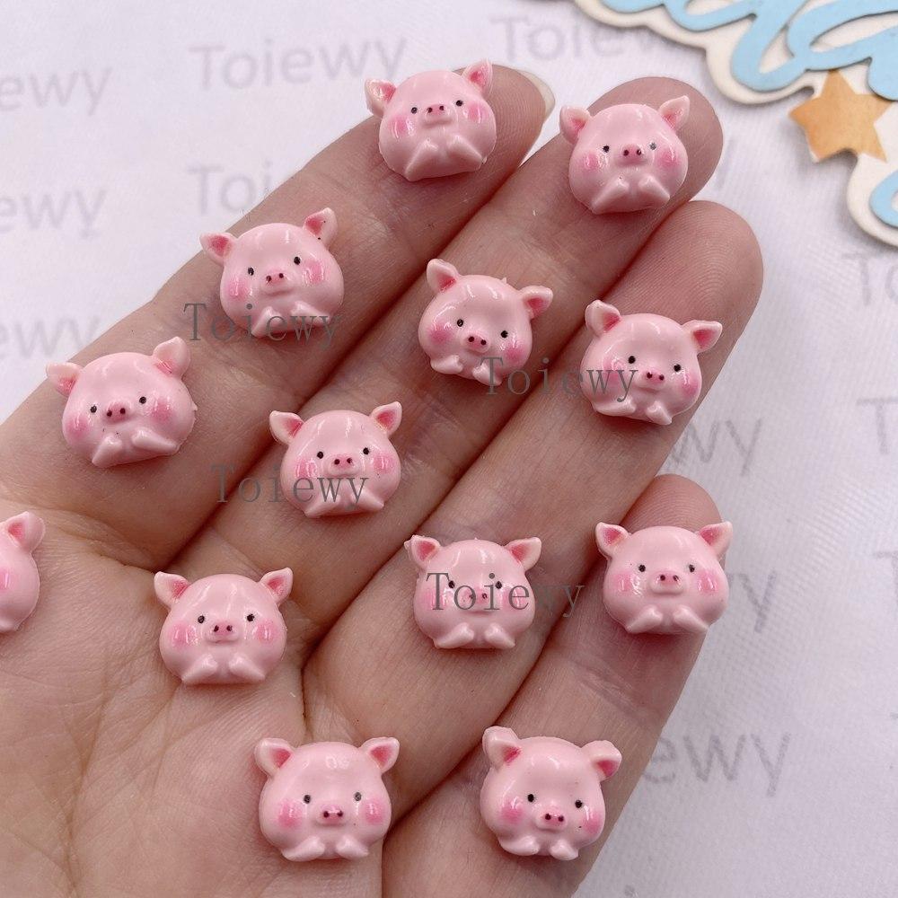 50Pcs Resin Kawaii Colorful Mini Little Pig Flat back 2D Cartoon Nail Art Stone DIY Jewellery Scrapbook Crafts Decor Accessories
50Pcs Resin Kawaii Colorful Mini Little Pig Flat back 2D Cartoon Nail Art Stone DIY Jewellery Scrapbook Crafts Decor Accessories
