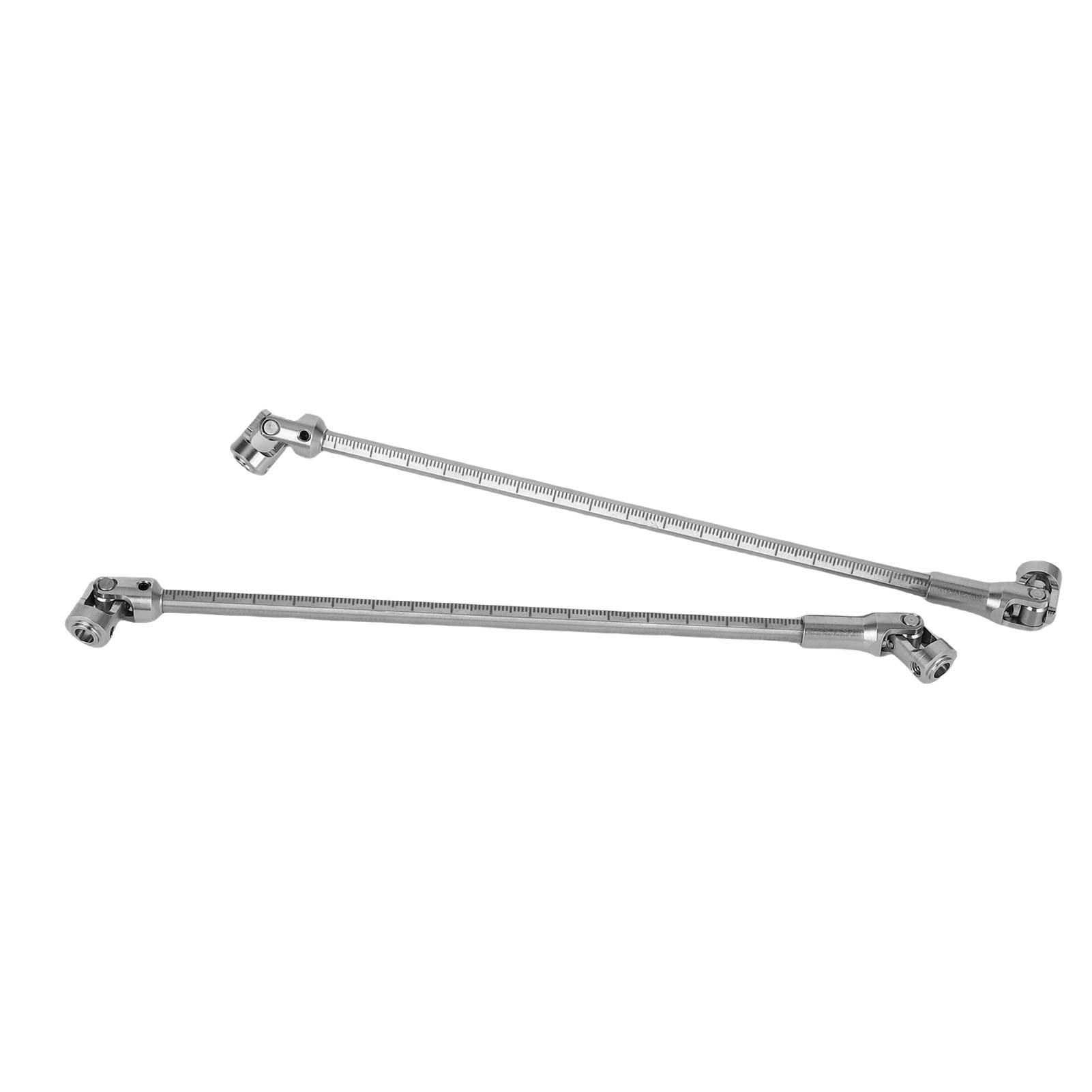 2PCS RC Crawler Driveshafts Stainless Steel Cutting Length Universal RC Joint Drive Shafts for 1 10 LCG Silver Silver срібний
2PCS RC Crawler Driveshafts Stainless Steel Cutting Length Universal RC Joint Drive Shafts for 1 10 LCG Silver Silver срібний