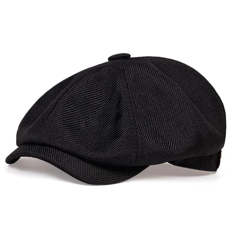1PCS Men Casual Newsboy Hat Spring Autumn Retro Beret Hats Wild Casual Hats Unisex Wild Octagonal Cap for Men Street Caps Gorras 56-59 чёрный
1PCS Men Casual Newsboy Hat Spring Autumn Retro Beret Hats Wild Casual Hats Unisex Wild Octagonal Cap for Men Street Caps Gorras 56-59 чёрный