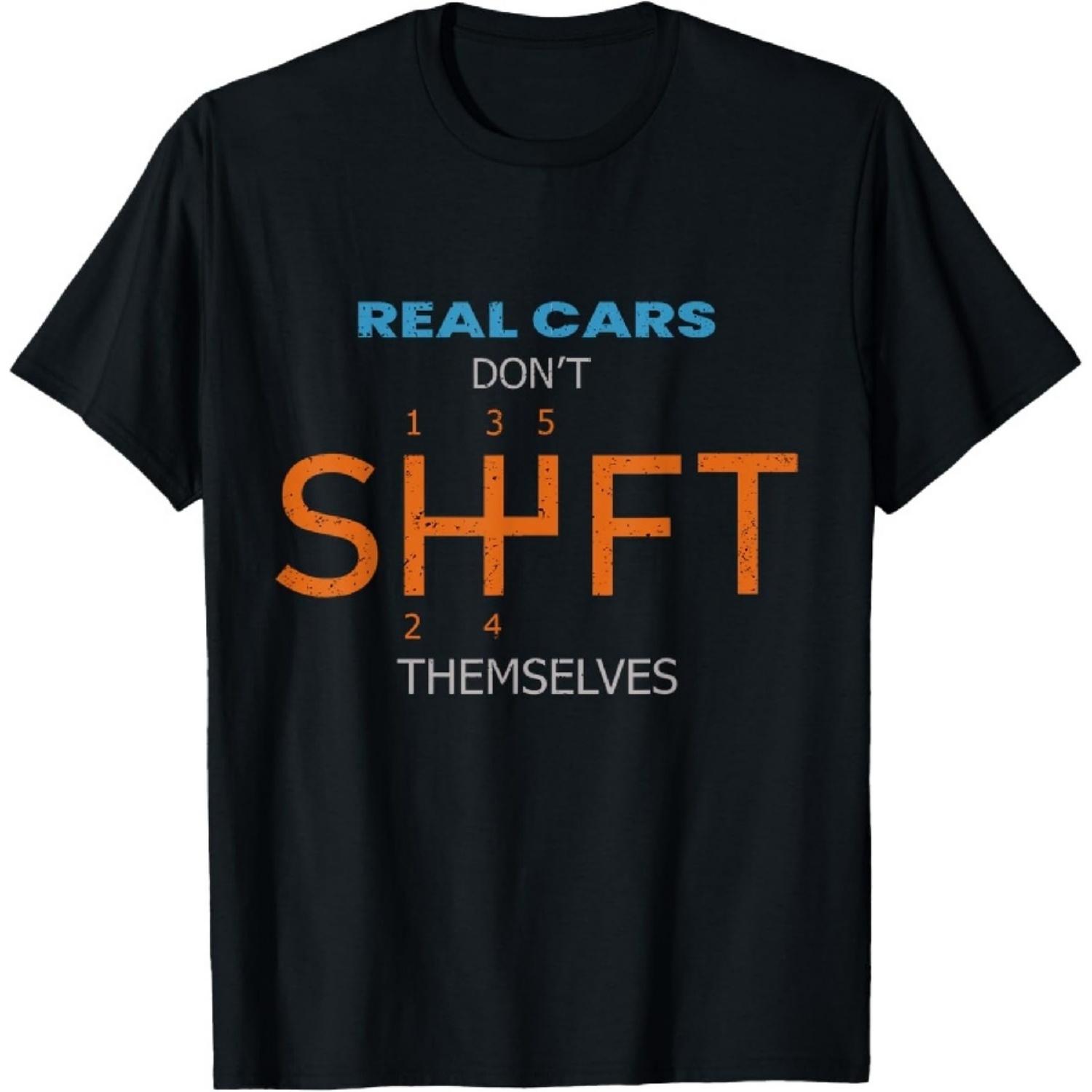 Real Cars Dont Shift Themselves Classic Lover Speed Drifting T-Shirt XXXXXL чорний
Real Cars Dont Shift Themselves Classic Lover Speed Drifting T-Shirt XXXXXL чорний