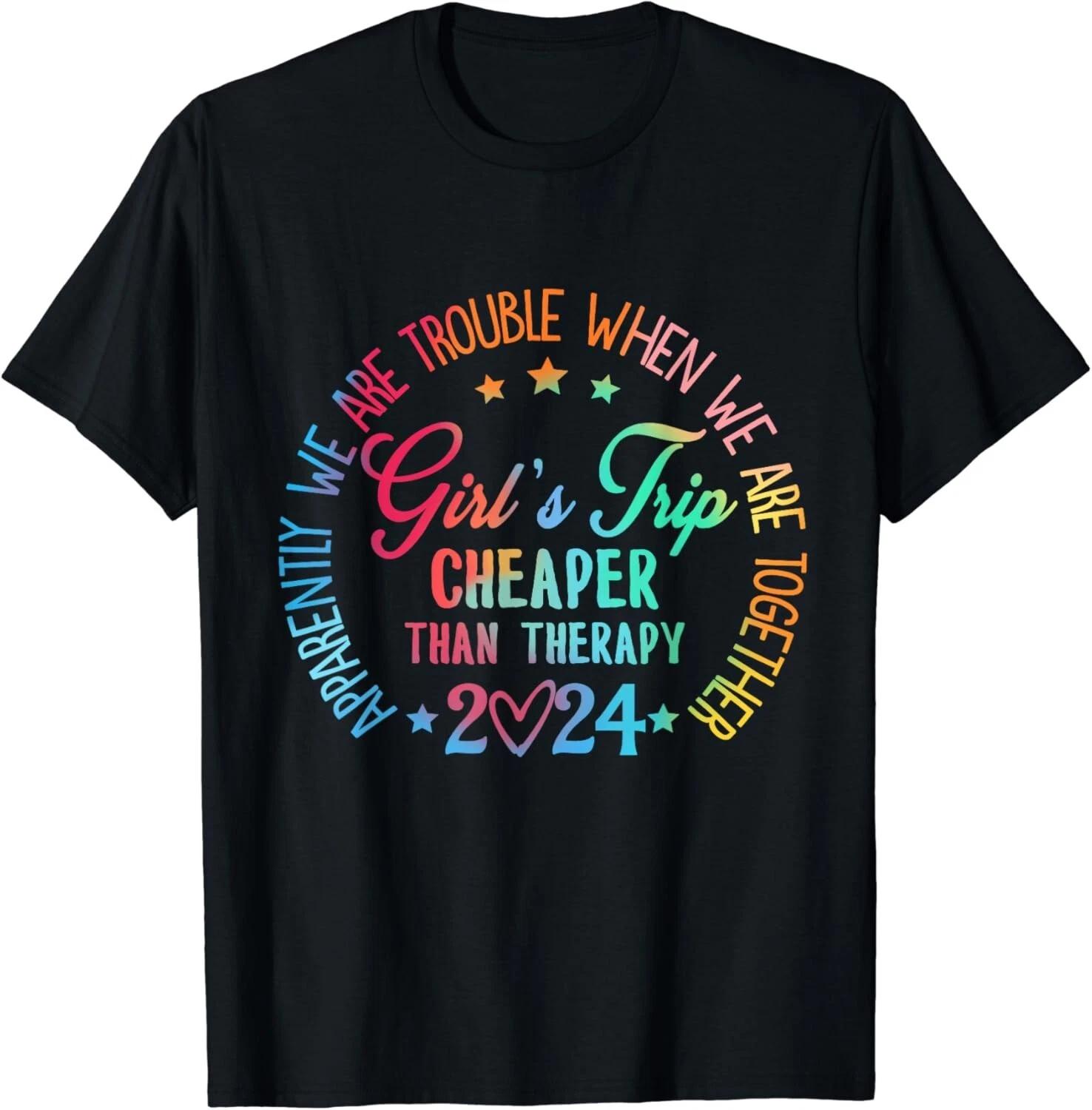 Girls Trip Cheaper Than a Therapy 2024 Girls Trip Matching Gift Unisex T-Shirt 4XL
Girls Trip Cheaper Than a Therapy 2024 Girls Trip Matching Gift Unisex T-Shirt 4XL