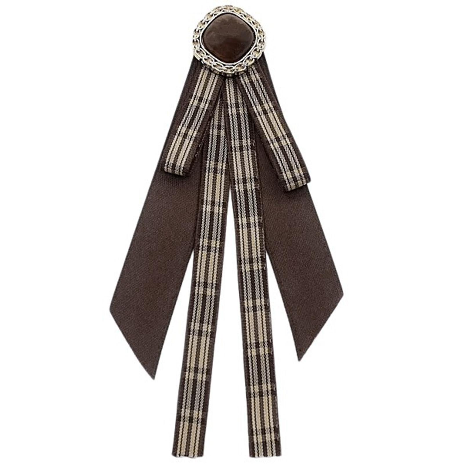 Винтажная коричневая клетчатая лента, банты, галстук, брошь-булавка для женщин, девушек, японская преппи-униформа, предварительно завязанный галстук-бабочка, корсаж, галстук F
Винтажная коричневая клетчатая лента, банты, галстук, брошь-булавка для женщин, девушек, японская преппи-униформа, предварительно завязанный галстук-бабочка, корсаж, галстук F