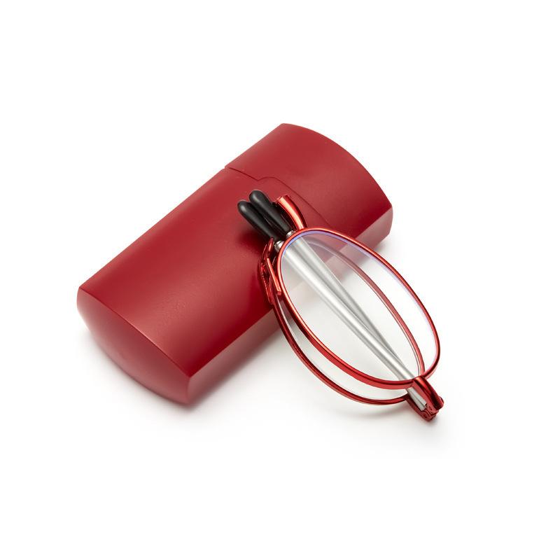 Stainless steel red women s antenna flower glasses portable elderly glasses black men s anti-blue antenna folding reading glasses 400 degrees
Stainless steel red women s antenna flower glasses portable elderly glasses black men s anti-blue antenna folding reading glasses 400 degrees
