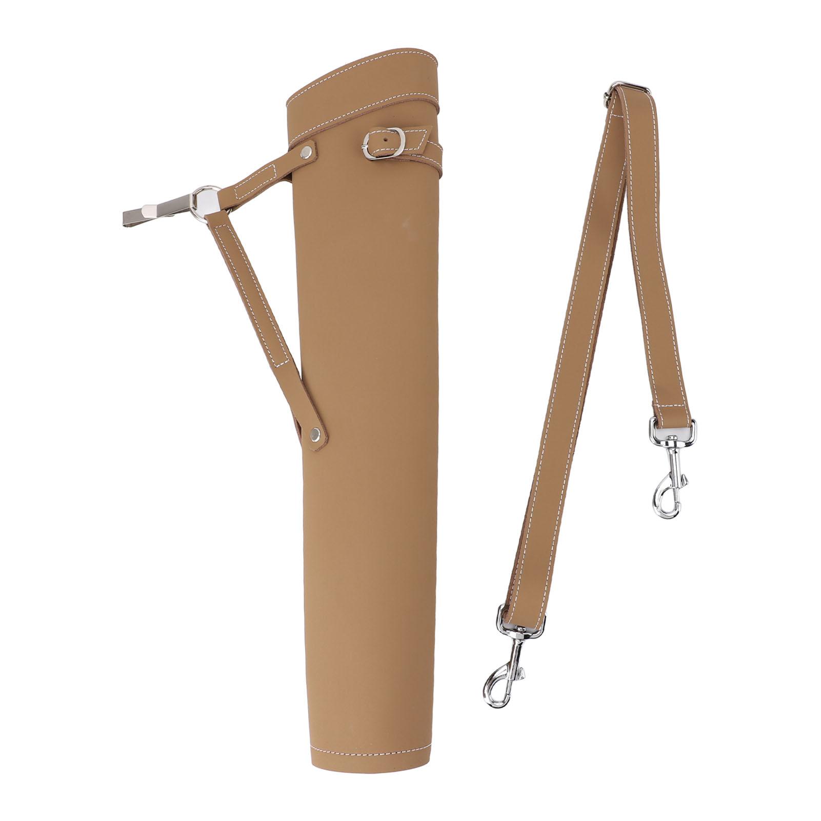 Shoulder Back Quiver Traditional Universal Waterproof Wear Resistance Large Capacity Back Arrow Holder for Outdoor Brown
Shoulder Back Quiver Traditional Universal Waterproof Wear Resistance Large Capacity Back Arrow Holder for Outdoor Brown