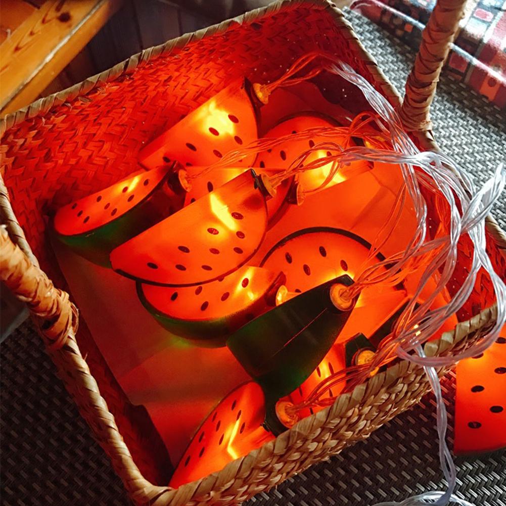 Pretty Colourful LED String Lights Watermelon Lamp Decoration for Christmas Halloween Festivals Kid s Room Party Pool Beach 1 meter 10 lights#0
Pretty Colourful LED String Lights Watermelon Lamp Decoration for Christmas Halloween Festivals Kid s Room Party Pool Beach 1 meter 10 lights#0