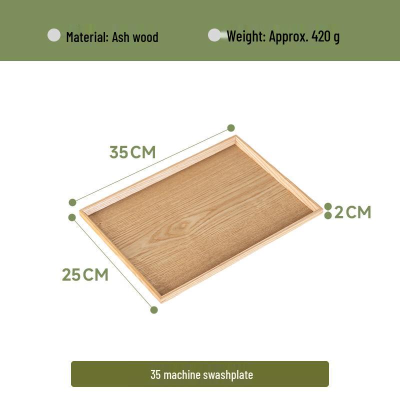 OLOEY Vintage Solid Wood Serving Tray 35x25x2cm
OLOEY Vintage Solid Wood Serving Tray 35x25x2cm