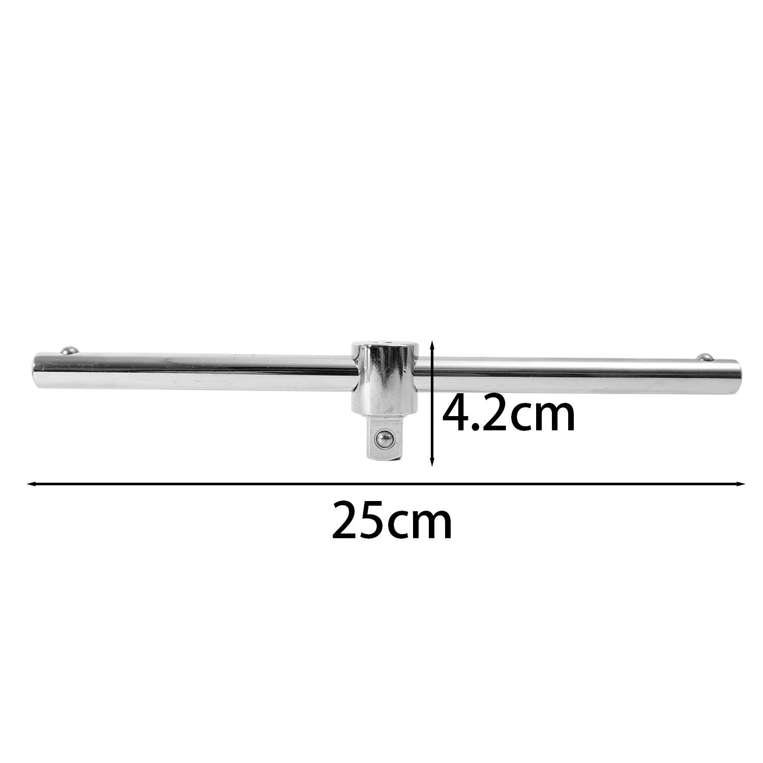 1/2 Drive Socket Wrench Extension Sliding T Bar Auto Repair Tools Chromium Vanadium Alloy Steel Ratchet Wrench Connecting Rod
1/2 Drive Socket Wrench Extension Sliding T Bar Auto Repair Tools Chromium Vanadium Alloy Steel Ratchet Wrench Connecting Rod