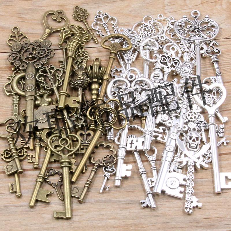 Винтажные панк-подвески в виде ключей: Набор из 20 стилей, DIY украшения и аксессуары
Винтажные панк-подвески в виде ключей: Набор из 20 стилей, DIY украшения и аксессуары