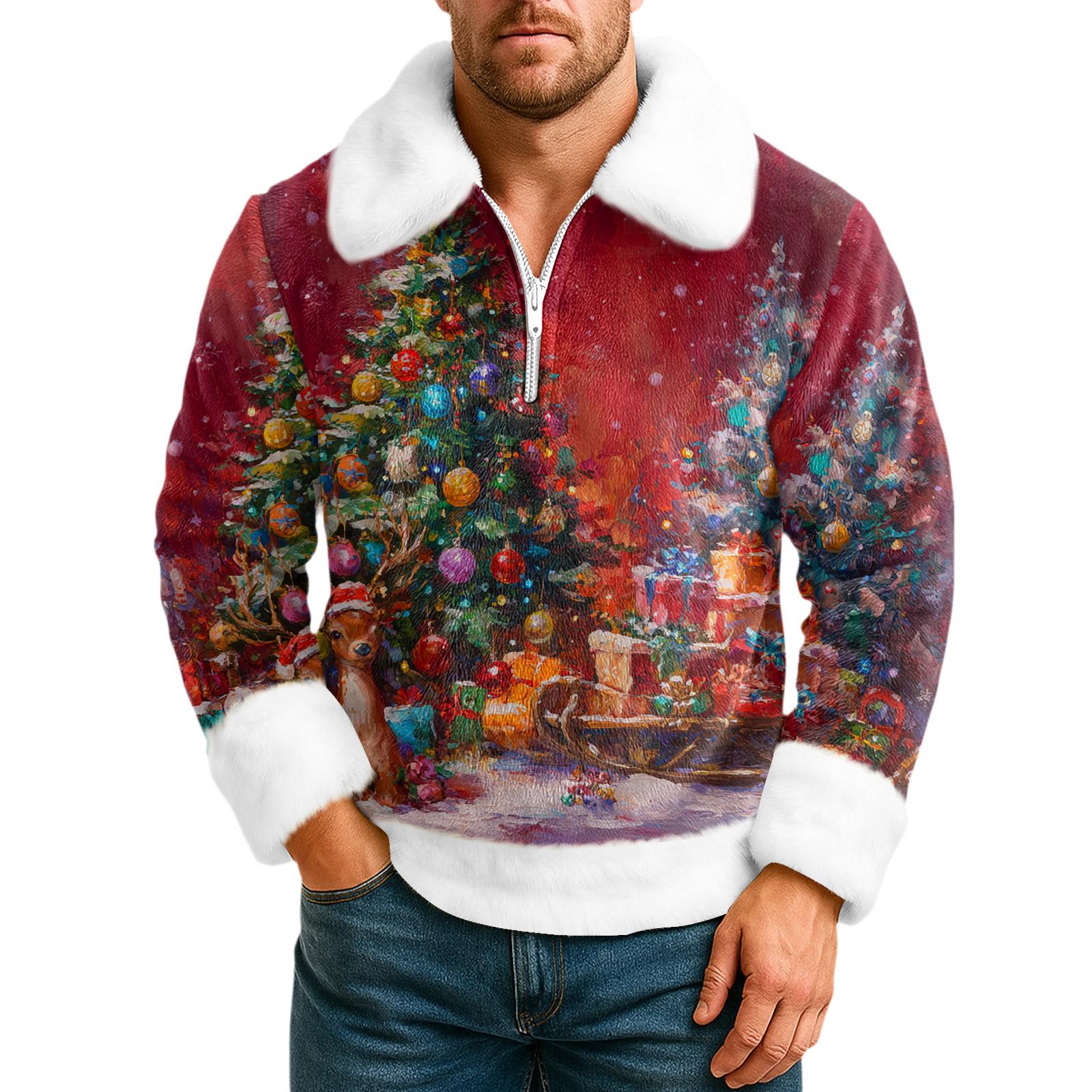 Men s Leisure Half Zipper Flip Collar Hoodie XXL
Men s Leisure Half Zipper Flip Collar Hoodie XXL