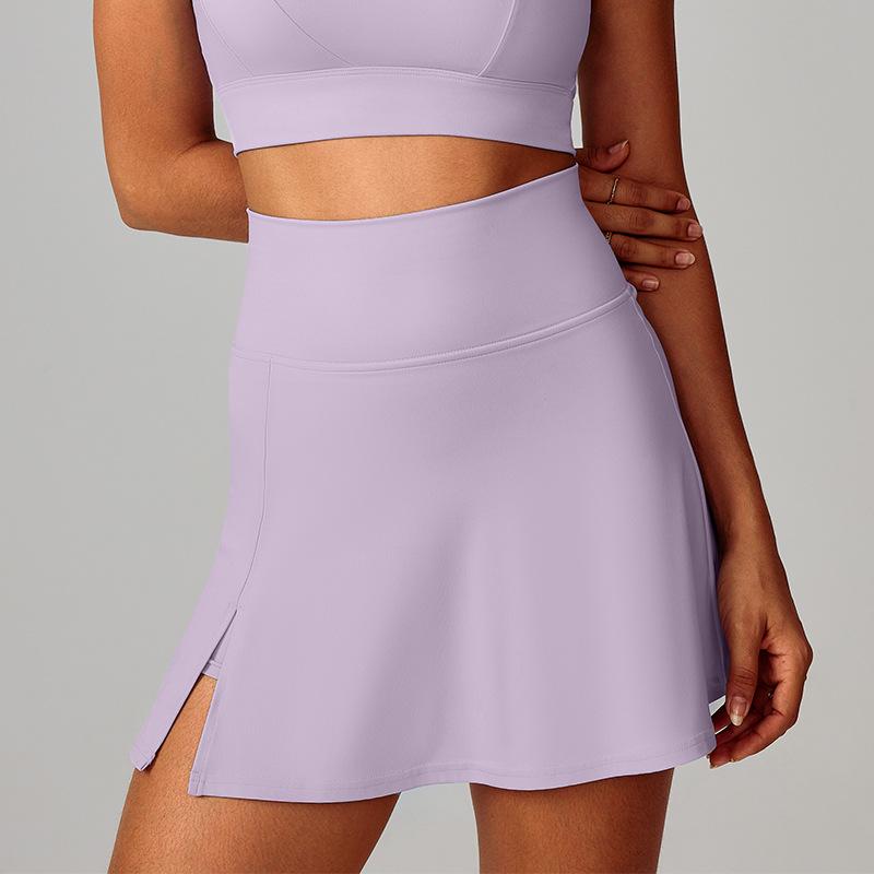 Spring Summer High-Waisted Breathable Mini Sports Skirt with Anti-Exposure Shorts - Perfect for Yoga, Running, Fitness, and Tennis. 6/M
Spring Summer High-Waisted Breathable Mini Sports Skirt with Anti-Exposure Shorts - Perfect for Yoga, Running, Fitness, and Tennis. 6/M