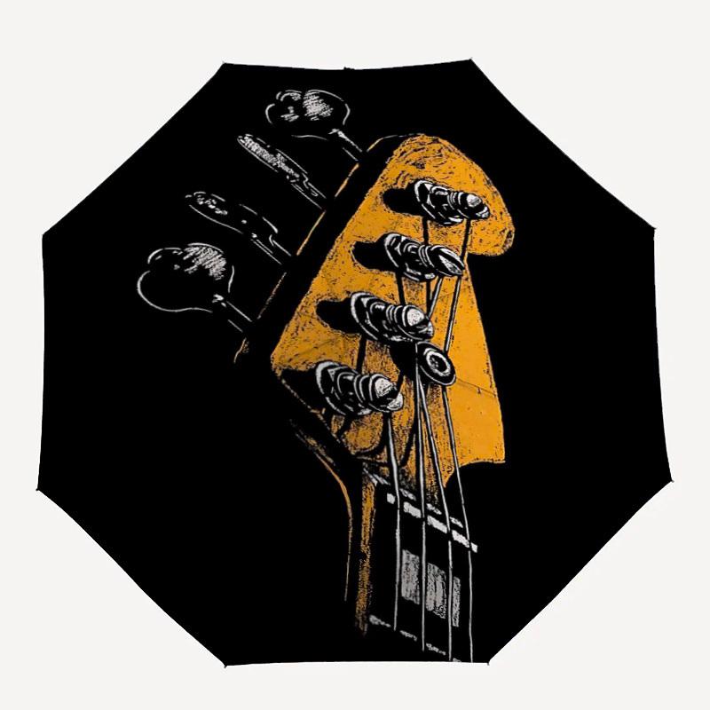 1pc Guitar Strings Automatic Folding Umbrella - Compact 8-Rib Design, Durable Plastic & Iron, Lightweight for Outdoor Daily Use039
1pc Guitar Strings Automatic Folding Umbrella - Compact 8-Rib Design, Durable Plastic & Iron, Lightweight for Outdoor Daily Use039