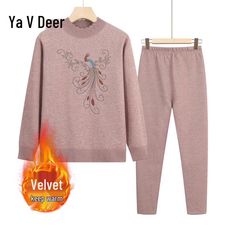 Yalu Women s Plush Thermal Underwear Set for Winter 4XL
Yalu Women s Plush Thermal Underwear Set for Winter 4XL