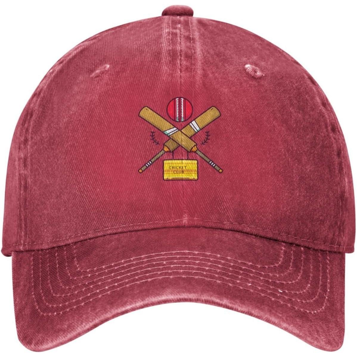 Cricket Club Logo Baseball Cap Vintage Washed Cotton Adjustable Dad Hat for Unisex Can Be Adjusted красный
Cricket Club Logo Baseball Cap Vintage Washed Cotton Adjustable Dad Hat for Unisex Can Be Adjusted красный
