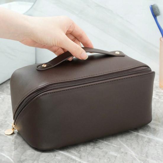 Yousheng Faux Leather Travel Toiletry Bag Large Capacity Waterproof Zipper Portable Multifunction Women Cosmetic Makeup Bag Toiletry Organizer Pouch
Yousheng Faux Leather Travel Toiletry Bag Large Capacity Waterproof Zipper Portable Multifunction Women Cosmetic Makeup Bag Toiletry Organizer Pouch