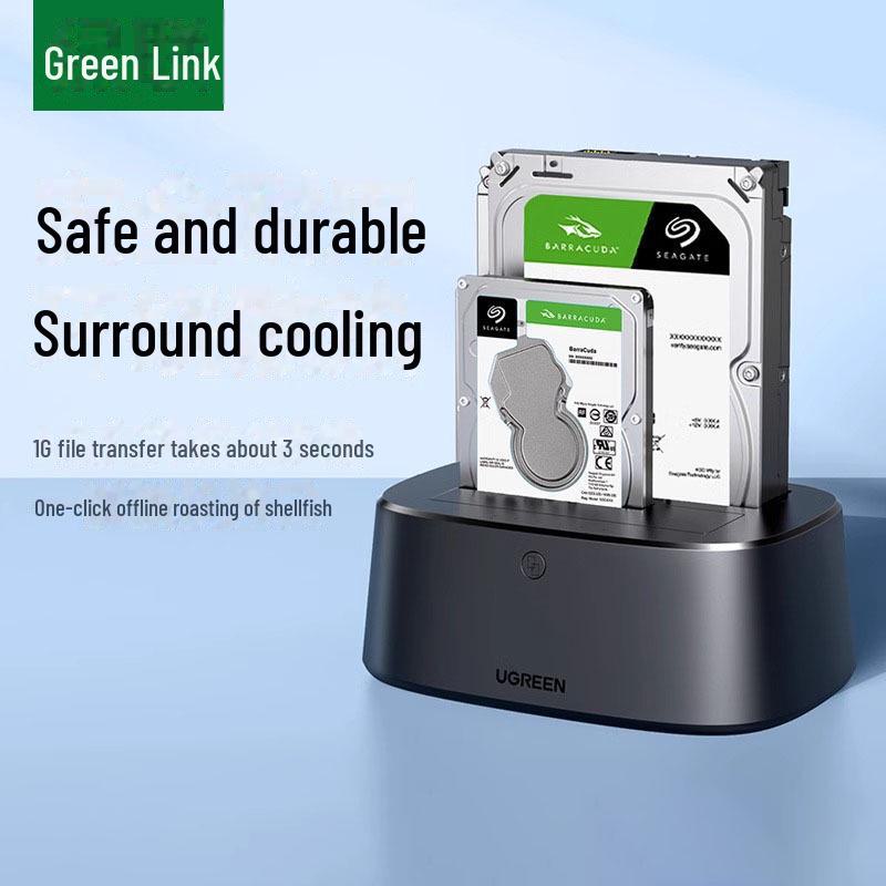 Универсальный корпус для мобильного жесткого диска Greenlink HDD/SSD размером 3,5/2,5 дюйма для настольного компьютера или ноутбука.
Универсальный корпус для мобильного жесткого диска Greenlink HDD/SSD размером 3,5/2,5 дюйма для настольного компьютера или ноутбука.