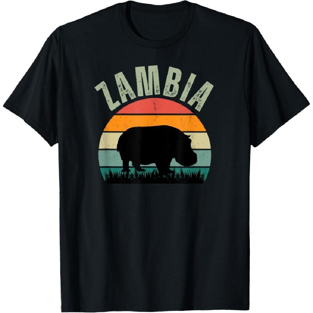 African Hippos in Zambia, Hippopotamus Safari T-Shirt XXXXXL
African Hippos in Zambia, Hippopotamus Safari T-Shirt XXXXXL