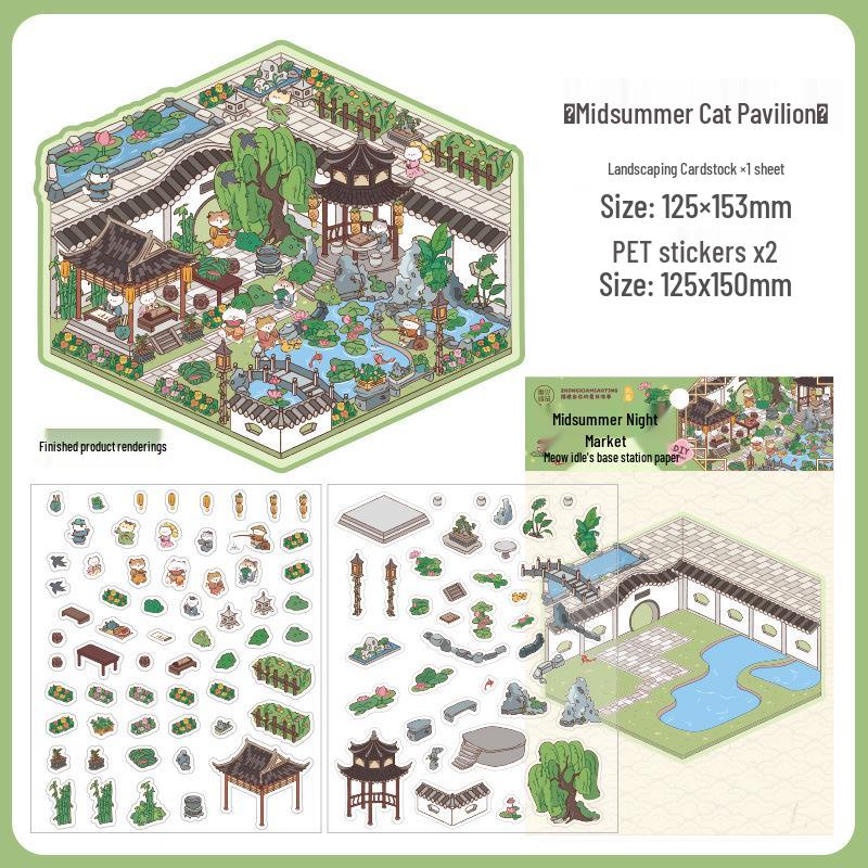 Jilü Yù Jiàn Eslite Cat Fun Leisure Series - Chinese New Year Scenery Stickers for Immersive Relaxation
Jilü Yù Jiàn Eslite Cat Fun Leisure Series - Chinese New Year Scenery Stickers for Immersive Relaxation