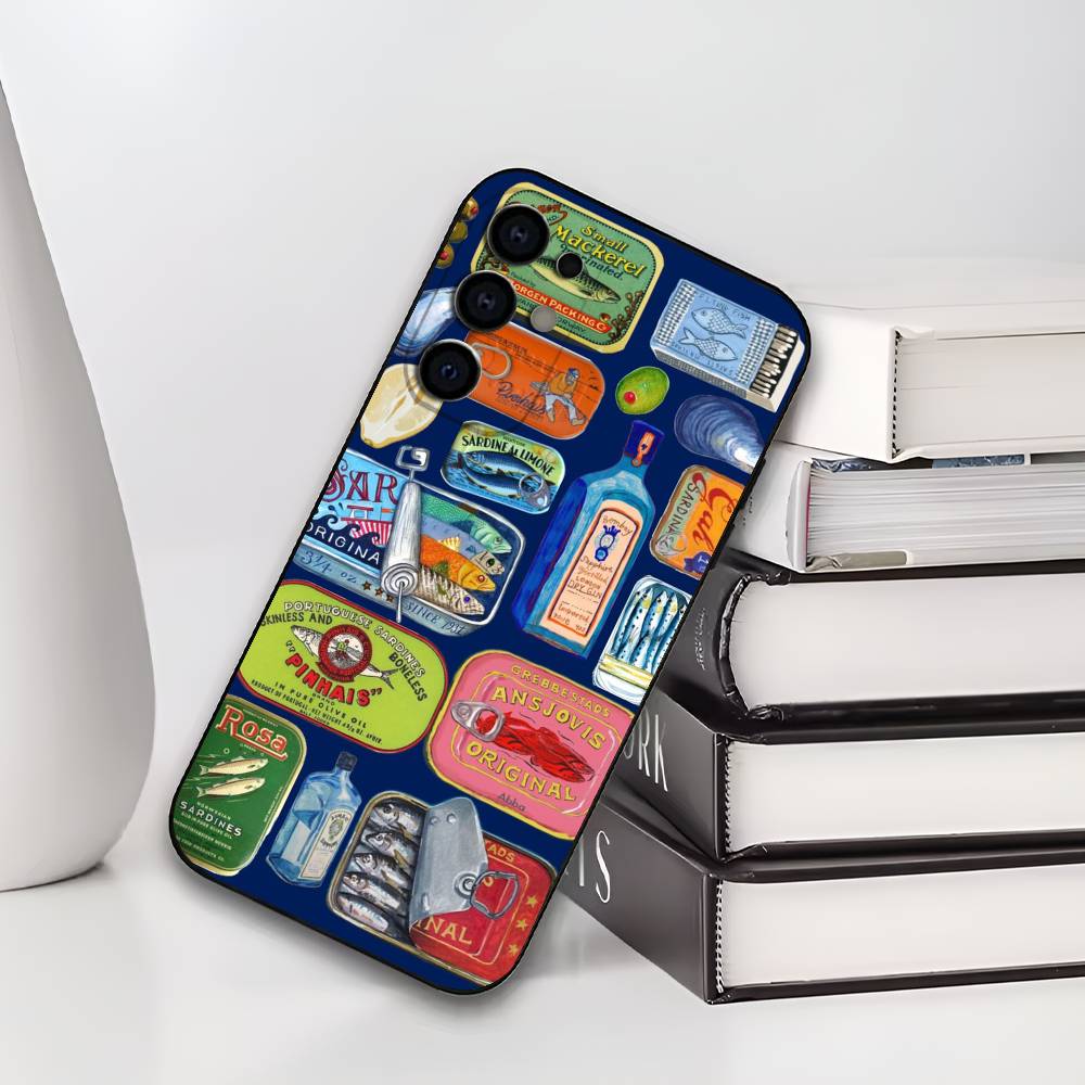 Sardines Fish Art Canned food Phone Case For Samsung S25,S24,S21,S22,S23,S30,Ultra,S20,Plus,Soft Silicone Black Cover Samsung S26
Sardines Fish Art Canned food Phone Case For Samsung S25,S24,S21,S22,S23,S30,Ultra,S20,Plus,Soft Silicone Black Cover Samsung S26