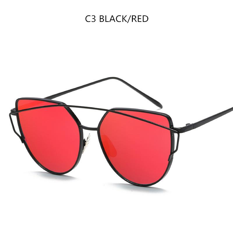 New Style Cat Eye Vintage Style Brand Designer Gold Mirror Sun Glasses For Women s Metal Material Reflective Flat Lens Sun Eyeglasses UV400 As the picture shown
New Style Cat Eye Vintage Style Brand Designer Gold Mirror Sun Glasses For Women s Metal Material Reflective Flat Lens Sun Eyeglasses UV400 As the picture shown