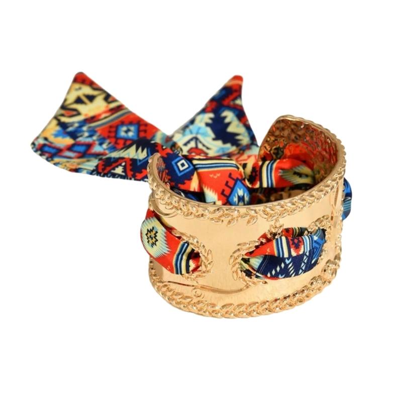 Retro Styles Women’s Cuff Bracelet Vibranting Ribbon Accent Sturdy Alloy Construction Fashion Jewelry Gift
Retro Styles Women’s Cuff Bracelet Vibranting Ribbon Accent Sturdy Alloy Construction Fashion Jewelry Gift