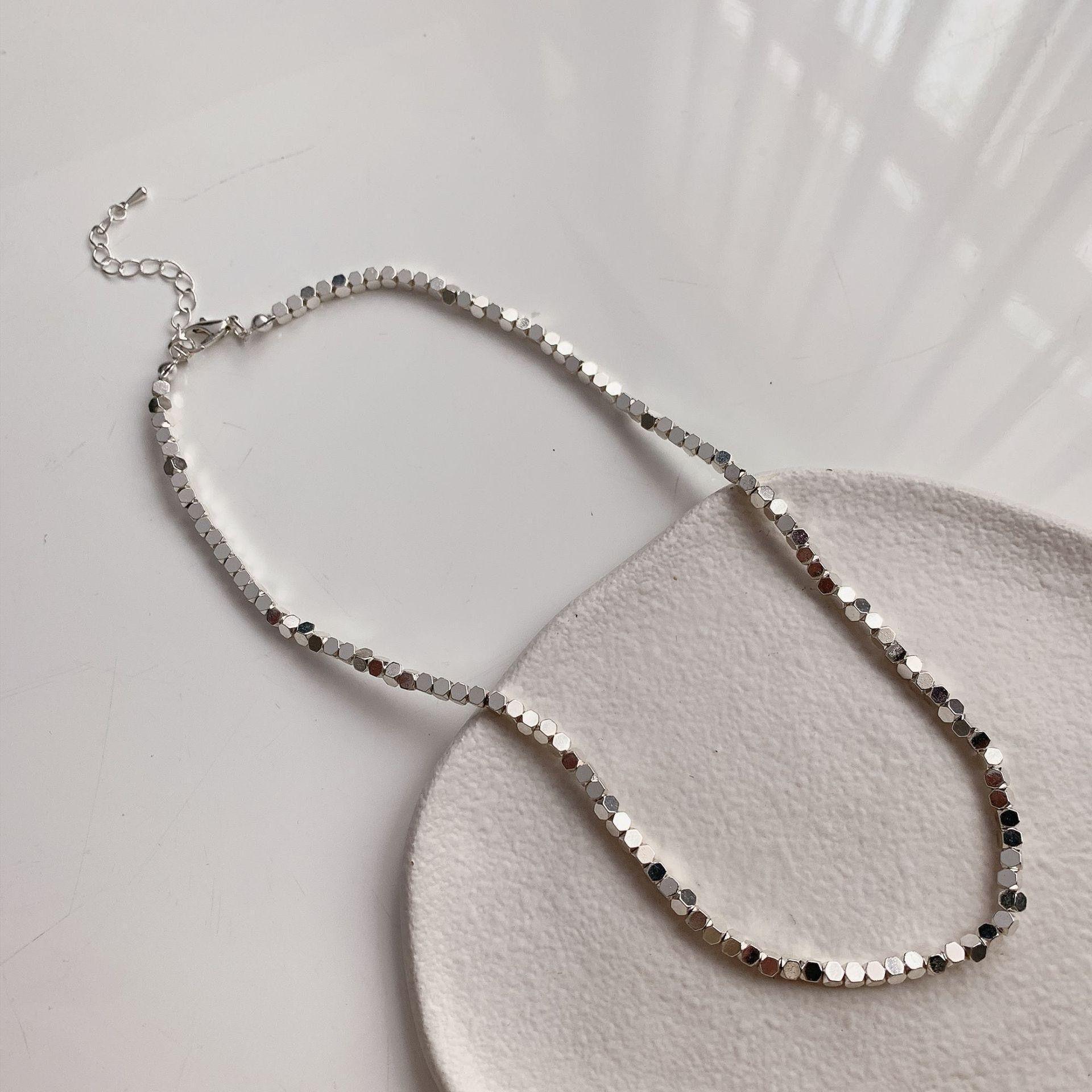 2022 Новое ожерелье из титановой стали и серебра, осень/зима — универсальный дизайн ключицы для женщин
2022 Новое ожерелье из титановой стали и серебра, осень/зима — универсальный дизайн ключицы для женщин